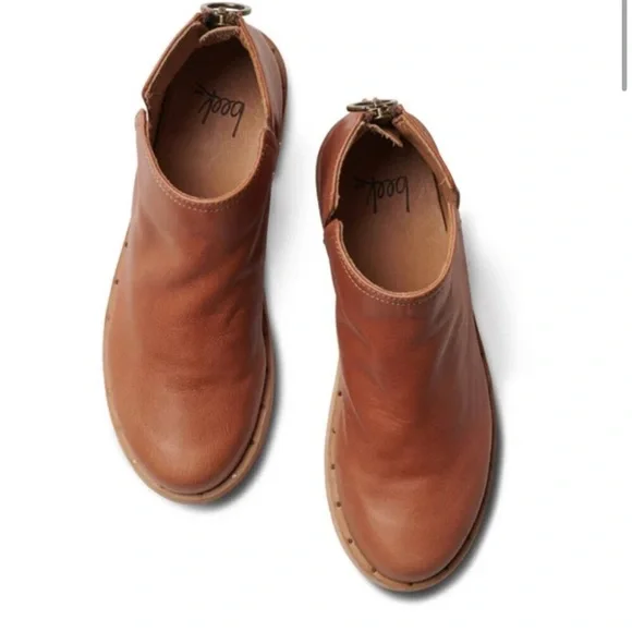 New Beek Leather Falcon Ankle Booties Cognac Brown - Picture 5 of 12